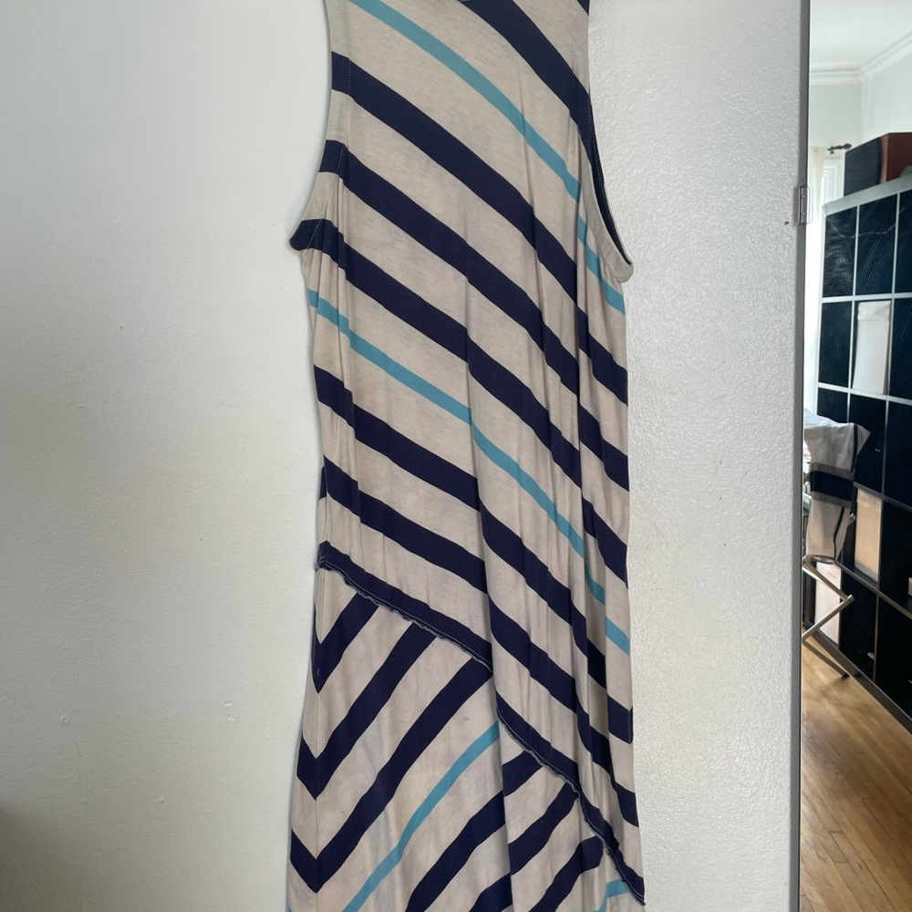 Striped Sleeveless Dress